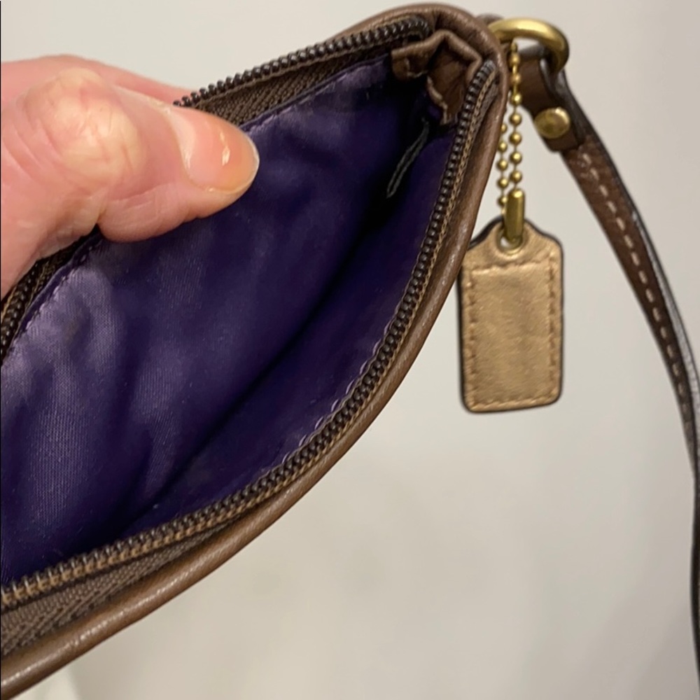 Authentic Coach Wristlet - Picture 4 of 7